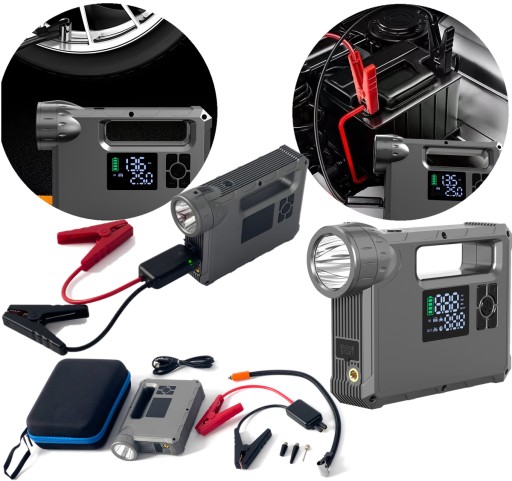 BOOSTER JUMP STARTER компрессор Powerbank Choetech