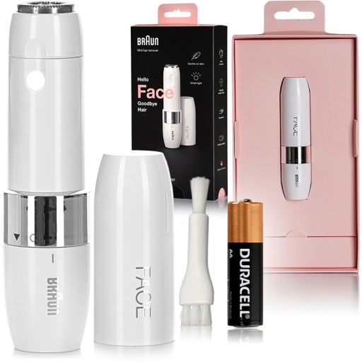 GOLARKA DEPILATOR TRYMER DO TWARZY BRAUN FACE MINI FS1000 SMARTLIGHT