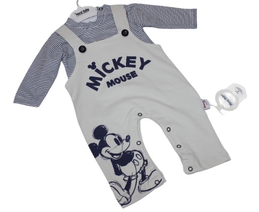 Dojčenská súprava MICKEY 74/80 cm 9-12 m-cy