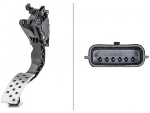 6PV 009 - ДАТЧИК ПЕДАЛІ АКСЕЛЕРАТОРА DACIA SANDERO II 12-