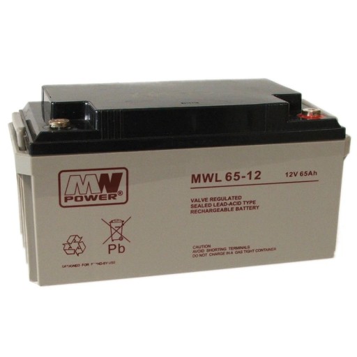Аккумуляторная батарея mw power 12 в 65 ач
