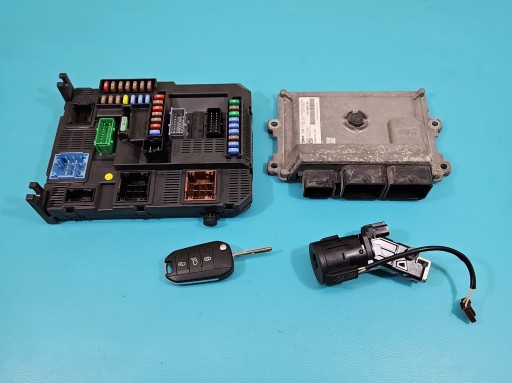 IMPRK1469766, - Комп'ютерний комплект контролера двигуна 9805895780 peugeot 208 i 1.2 pure tech