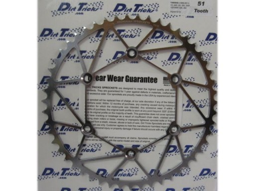 YZ51 - Зірочка 51 YAMAHA YZ WR YZF WRF 125 250 426 450