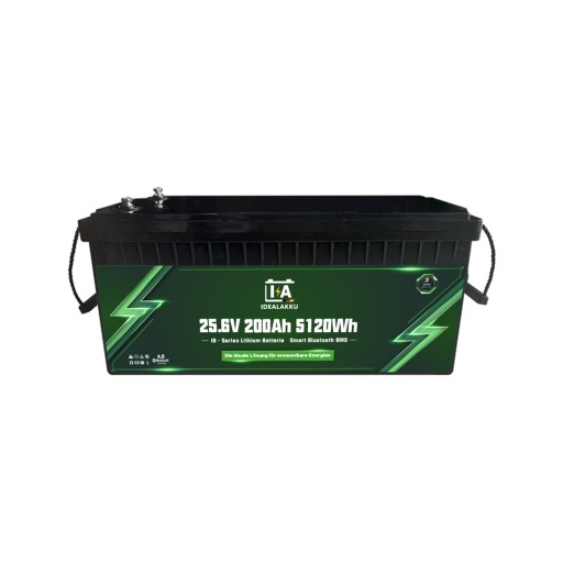 Idealakku lifepo4 літієва батарея 25.6v 200ah + bluetooth