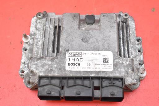 Контроллер двигателя 3m51-12a650-mc ford focus c-max mk1 1.6 tdci 109 км