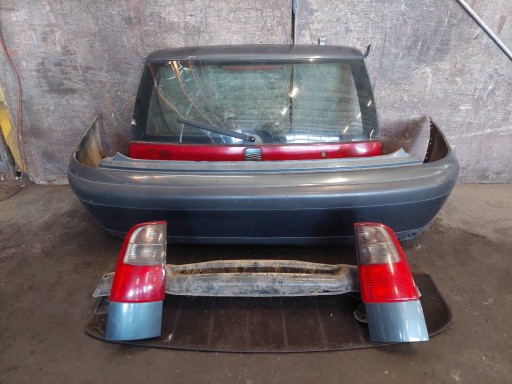 complete rear part SEAT CORDOBA and FL LC7V trunk door boot bumper rear part lights