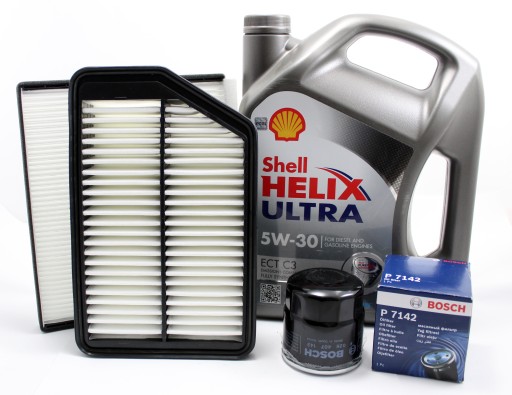 КОМПЛЕКТ ФИЛЬТРОВ+МАСЛО 5W30 KIA CEED 1.4 MPI 101KM