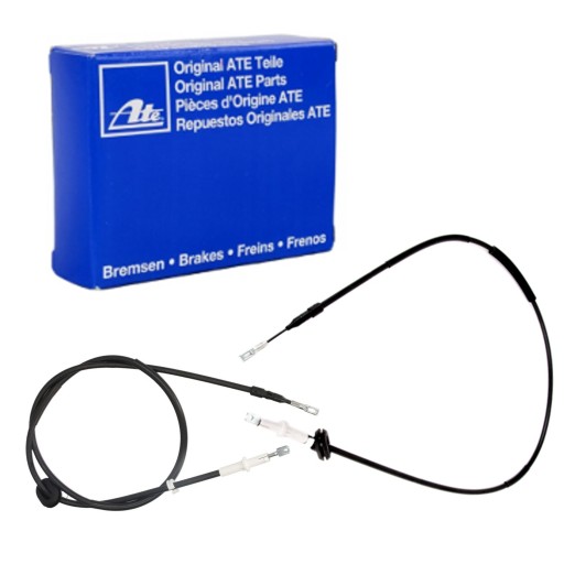 24.3727-0449.2/ZAW - ATE трос ручного тормоза задний для MERCEDES W211