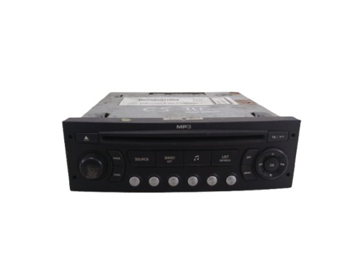 CITROEN C5 III RADIO Fabrique CD 9666393877