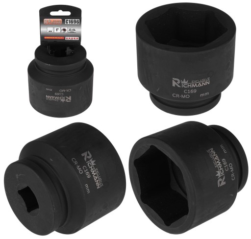 ТОРЦЕВОЙ ТОРЦЕВОЙ УДАРНЫЙ КЛЮЧ 90 ММ 1 дюйм CR-MO 6 угловой RICHMANN