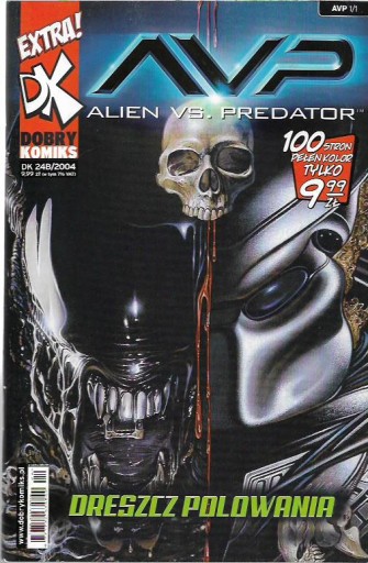 DK DOBRY KOMIKS 24B/2004 ALIEN VS. PREDATOR