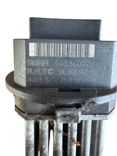 resistor, rheostat, regulator heater fan resistor CITROEN C5 III X7 G4532002