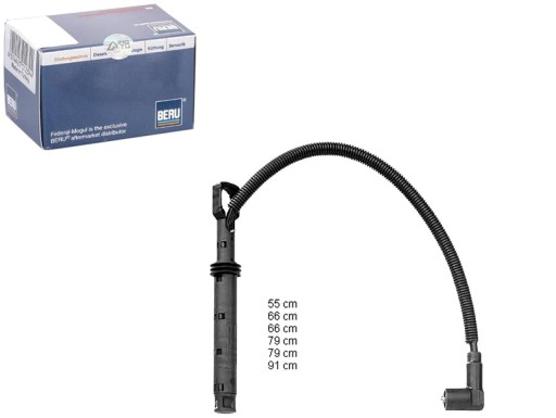 BERZEF1233/RS7 - Кабелі запалювання beru, zef1233