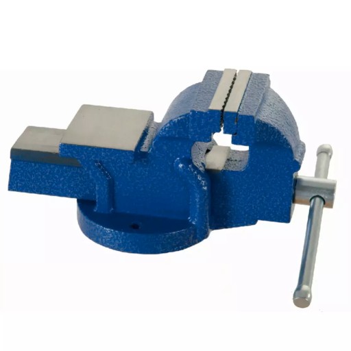 DEDRA настольные тиски ручной слесарный фиксированный 125 мм