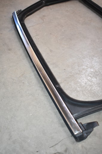 IDEALNA moulding frame door left rear part CHROM PORSCHE CAYENNE 9Y 1