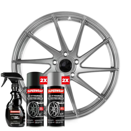 Набор из аэрозольной фольги для колесных дисков 17 