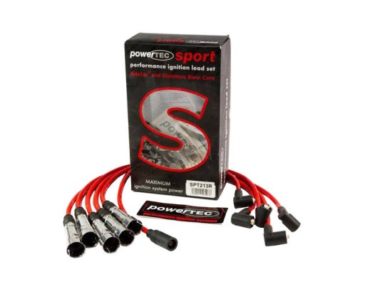 PT-IL-034-R - Кабели зажигания powertec audi 90 100 200 a6 купе vw t4 83-95 красный