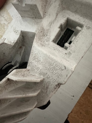 PANEL of the air conditioning 8A61-18549 FIESTA MK7