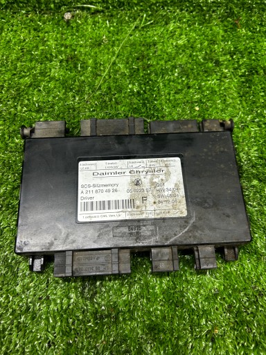 MERCEDES comfort control unit seat A2118704926