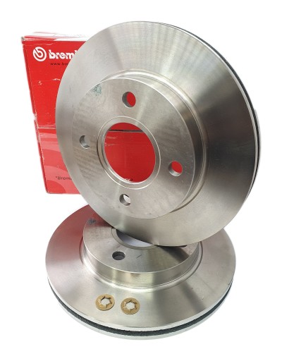 09.6767.14 - 2X ПЕРЕДНИЕ ТОРМОЗНЫЕ ДИСКИ 281 ММ ALFA ROMEO 166 936