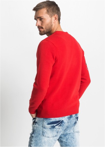 BONPRIX sweter męski RAINBOW r 48/50( M) 10559967740 Odzież Męska Swetry SE ALUBSE-9