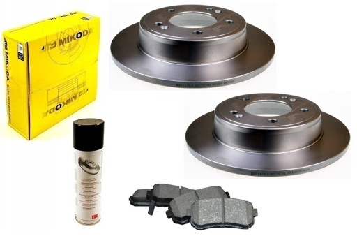 Диски колодки HYUNDAI IX20 2010-ззаду