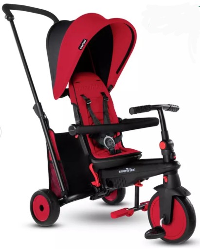 Триколісний велосипед smarTrike 6in1 Black, Red