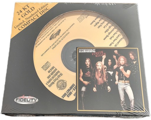Virgin Killer/SCORPIONS　24KT＋GOLD Virgin Killer by Scorpions (Germany) (CD, Jan-2013, Audio