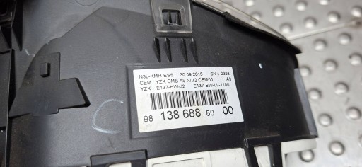dials 9813868880 PEUGEOT 208 1.2 VTI 2012