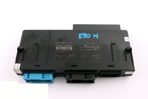 BMW E90 LCI модуль комфорта H1 PL2RR IIIR 9227181