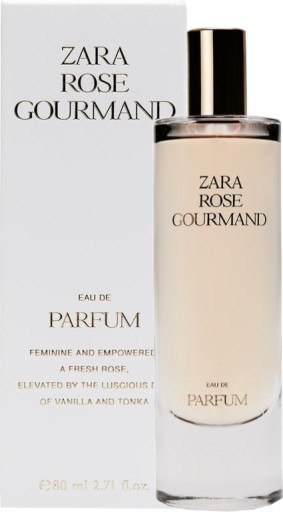 Dámsky parfum ROSE GOURMAND ZARA 80 ml EDP