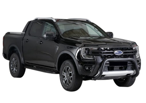 FORD RANGER RAPTOR 2023 + ТРУБКИ, ОДОБРЕНИЕ ЕС, NICE DURABLE, ЧЕРНЫЙ