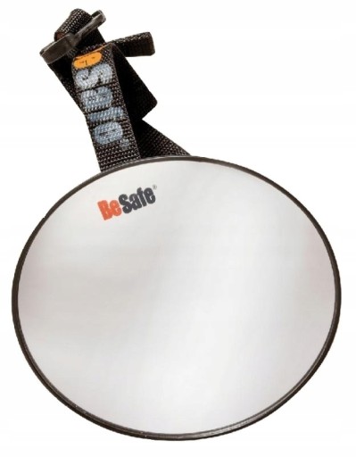 Дитяче дзеркало BeSafe 35,5 см х 17,5 см чорне