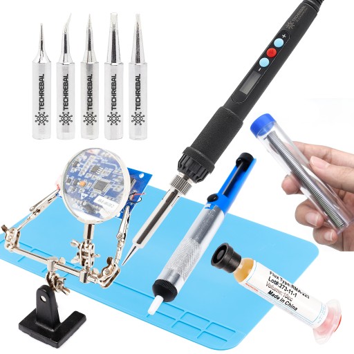 НАБОР ТОЧНЫХ ПАЯЛЕЙ TECHREBAL 60ВТ