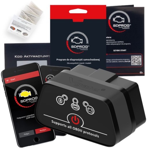 Программа SDPROG iCar 2 WIFI OBD2 Интерфейс ELM327