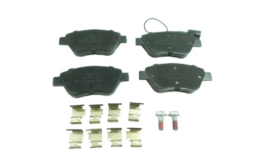 6560 - ПЕРЕДНИЕ ТОРМОЗНЫЕ КОЛОДКИ FIAT 500 PUNTO QUBO PANDA