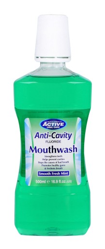 Beauty Formulas Active Oral Care Ústna voda ústnej dutiny Fresh Mint s