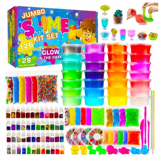 SLIME BIG SET FOR GLUTS XXL - 128in1