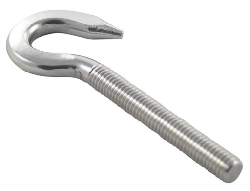 Левый крюк болт для съемника 8436 INOX A4 M20