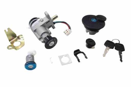 ROY05465 - ЗАМОК ЗАЖИГАНИЯ + КОМПЛЕКТ ЗАМКОВ ZIPP SCOOTER 2T 4T КОМПЛ.