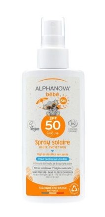 Лосьйон для засмаги Alphanova Bebe 50 SPF 125 мл 125 г