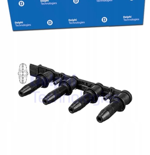 CE20009-12B1 - Катушка зажигания delphi на opel insignia a 1.6