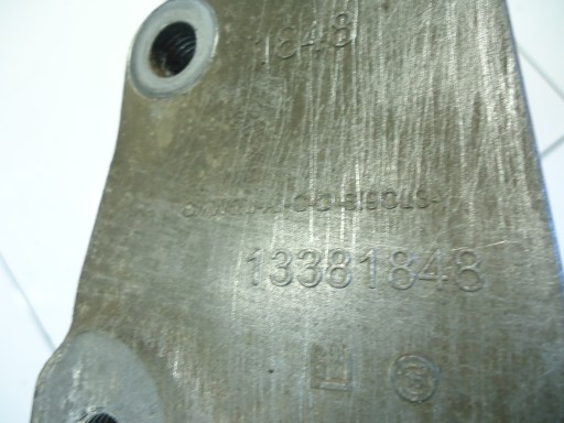 OPEL CORSA E ASTRA K 1.0T TURBO B10XFT B10XFL LE1 Scatola cambio montaggio staffa zampa supporto 13381848