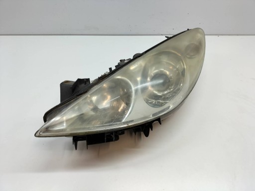light front left EU lens 9681834880 Peugeot 307 and (2001-2008)