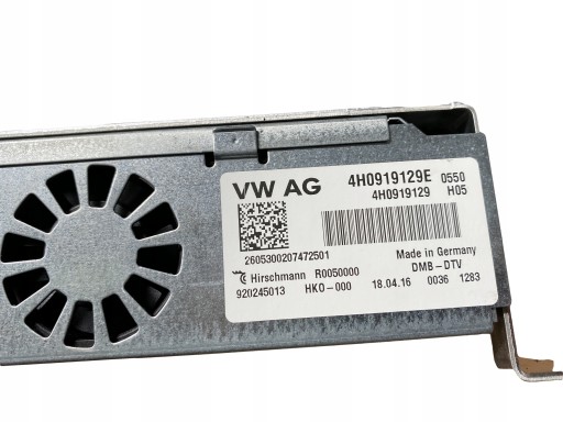 AUDI A8 4H D4 TUNER TV 4H0919129E