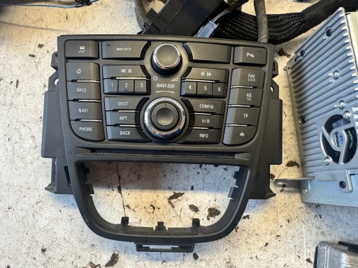 OPEL ASTRA J LIFT RADIO Navigation GPS NAVI 650 Z kabelbaum kabelsatz 13454178 EUROPA