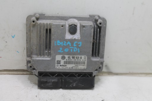 computer control unit of the engine 03L906018KR SEAT IBIZA IV 6J LIFT 2.0 TDI 12-17