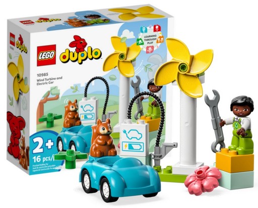 LEGO Duplo 10985 Вітрогенератор і електричний автомобіль