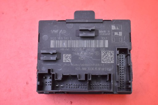 control unit module door left front 5Q0959593E SKODA SUPERB 3 III 15-20