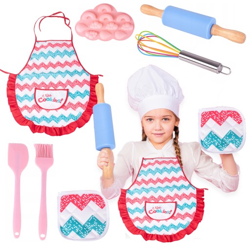 КУХАРСЬКІ АКСЕСУАРИ для дітей СИЛІКОН 7в1